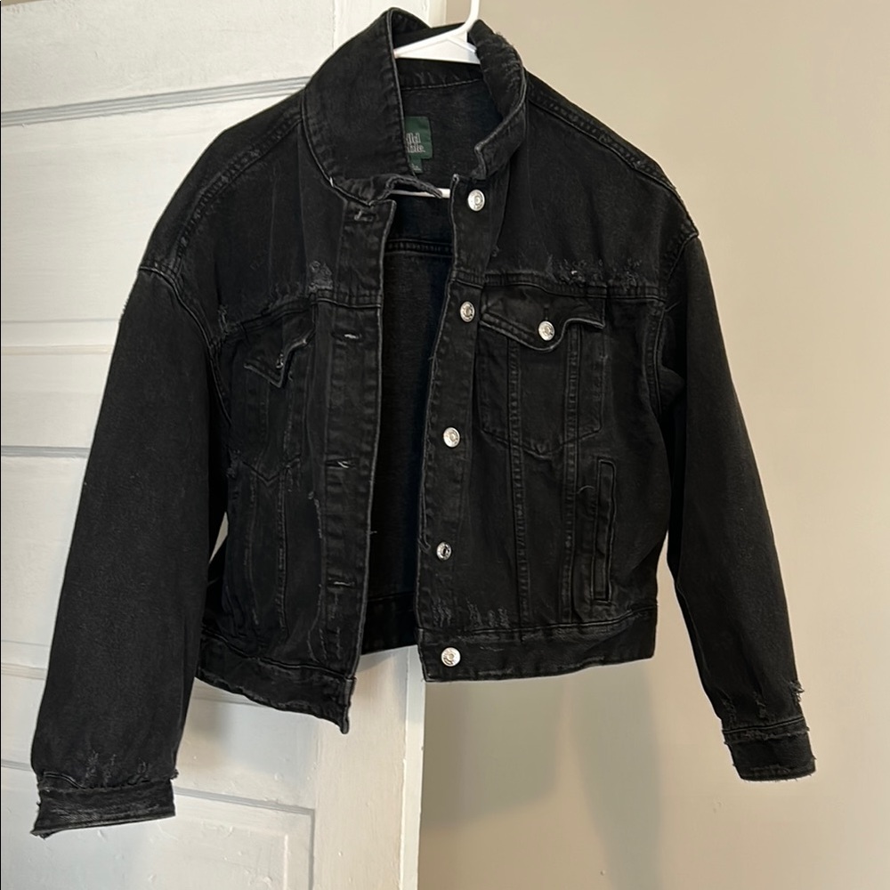 Black Denim Jacket